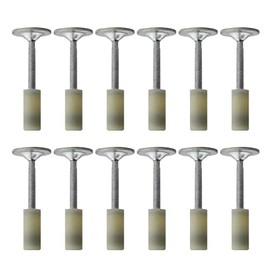 Ceiling Nail, 100 Ceiling Nail Set Professional Alloy Steel Wear Resistant Mini Woodworking Nail for House Decoration (25mm / 0.98in Round Nail)