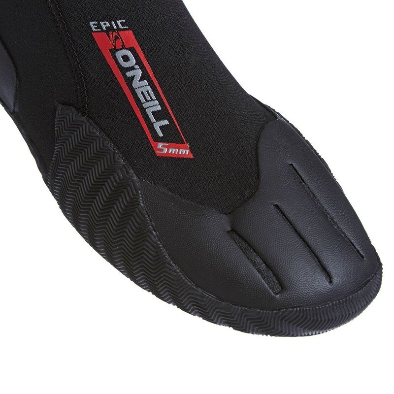 O'Neill Wetsuits Epic 5mm Round Toe Boots, Black - US