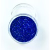 Glitter Lips Ultra Fine Dust Powder Sexy Shades Iridescent Holographic Metallic Fashion Lips 1x 5ml Pot (Metallic Blue)