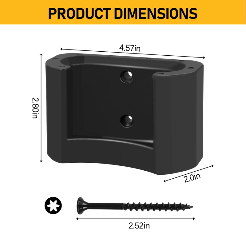 Cawla Leaf Blower Wall Mount Fits for De-Walt Blower 60V