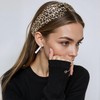 ZLYC Mulberry Silk Headband Elastic Twist Knotted Head Bands for