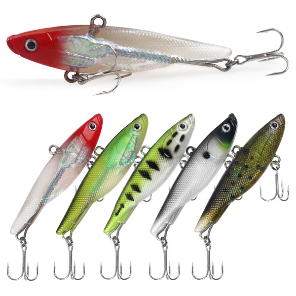 Pre-Rigged Soft Fishing Lures Swimbait Jig Head Soft Plastic Fork