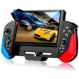 LuckyMoon Switch Pro Controller for Switch/OLED, Joystick Wireless Controller with Hall Effect Joystick, Auto Turbo, Mechanical touch, Precise Motion Control,Dual Motor Vibration