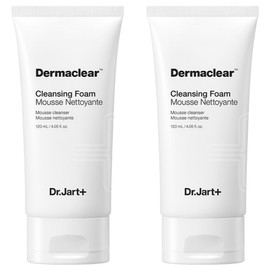 Dr. Jart Derma Clear Cleansing Foam, 120ml, 2 pieces / 닥터자르트 더마클리어 클렌징 폼, 120ml, 2개