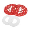 Disc Brake Rotor Cover, 2Pcs/Set Universal Auto Car Wheel Aluminium