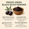 Sussex Wholefoods Freeze-Dried Black Olive Powder 100g