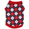 Pet Pig Spring Summer Sleeveless TShirt Pet Vest Sweatshirt Rhombus
