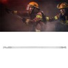 Firefighting Tool 23.2in Long Spring Steel Professional Portable Multipurpose Leverage