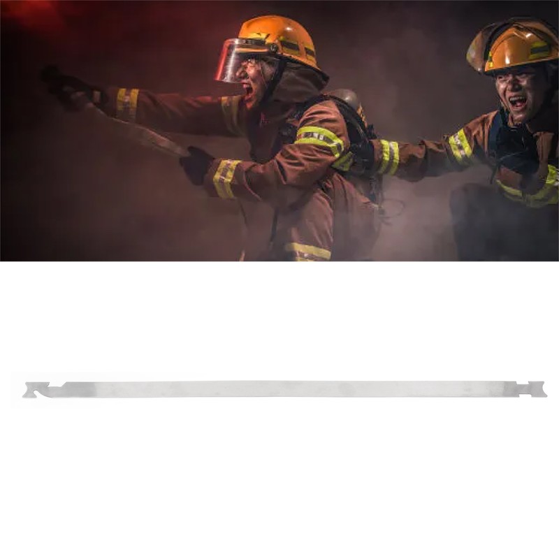 Firefighting Tool 23.2in Long Spring Steel Professional Portable Multipurpose Leverage