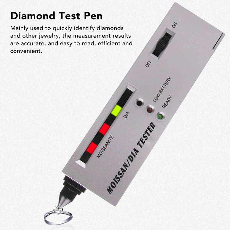 Diamond Tester Pen LCD Display Moissanite Detector Tester Gemstone Stone