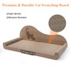 NATUYA Cat Scratcher Cardboard Lounge Bed, 24 Inch Large Cats