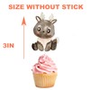 10 PCS Party Arctic Animals Cupcake Toppers - Create a