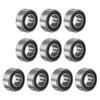 sourcing map R188-2RS Deep Groove Ball Bearings, Pack of 10
