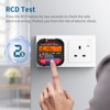 Socket Tester RCD Plug Outlet Tester, Electrical Receptacle Detector with