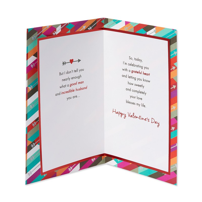 American Greetings Religious Valentine's Day Card for Him (I Thank