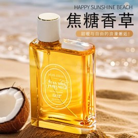 Perfume 602# (Irresistible Sunshine) - Eau de Perfume 100ml (3.4fl oz) Vanilla Gourmet Tune (Caramel Vanilla Flavor)Volume (ml): 100mL, Color: Caramel Vanilla