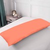 ROYALE LINENS Body Pillow Cover - Double Brushed 1800 Microfiber
