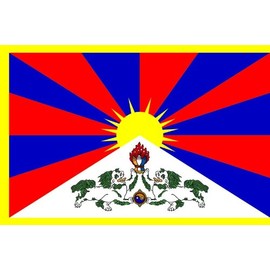 Outdoor Flag Banner Tibet Flag 90 x 150 cm