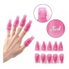 Nail Pinzas Plásticas Retiradoras De Acrílico O Gelish 10 Piezas