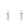 DUR O5300 Seagull Stud Earrings 925 Sterling Silver 11 x