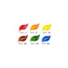 Kuretake XO50T/6VA Brush Pen, Color Brush Pen, Watercolor Brush, Perfect