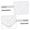 Operitacx Dry Erase Board with Lined for Kids Dry Erasable