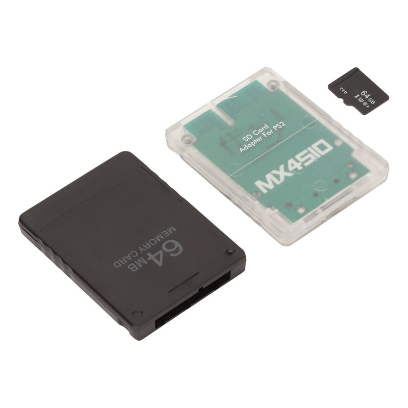 Memory Card Reader Stable Replacement Memory Card Adapter with 64G