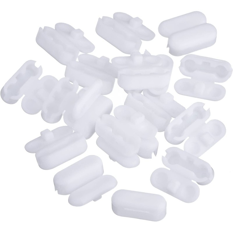 WitBicg 20 Pack Replacement Vertical Roman Roller Blind Ball Chain