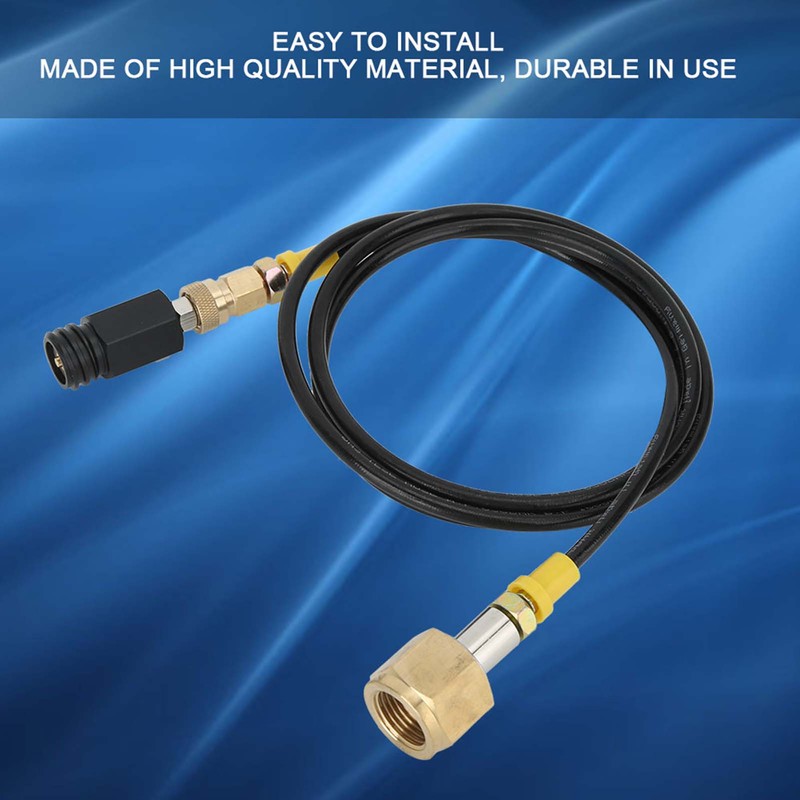 1.5m G1/2-14 CGA320 CO2 Tank Adapter Soda Hose Kit Accessories