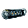 MelTruck® 2 x LED Marker Light Flat and Round Rubber