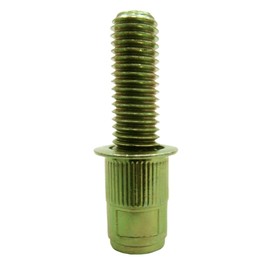 Bolt Rivet Nuts Threaded Inserts with Screw 20 Pack #10-24X1.1" Bolt Inserts for Metal Steel Zinc Plated Insert Nut Threaded Rivets Insert nut and Bolt Threaded Rivet Nutsert Tool Super-Deals-Shop