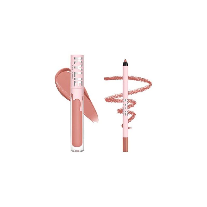 Kylie Jenner Cosmetics - Kit de labios líquido (desnudo) y