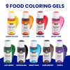 ENCO 9 Basic Food Coloring Gel Set 1.41 oz each