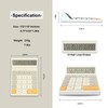 Calculators, Benkaim Desktop Calculator, Basic Standard Calculator,12 Digit Large Display
