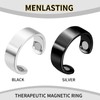 Pack of 4 Unisex Magnetic Rings, Anti-Snoring Ring, Magnetic Ring