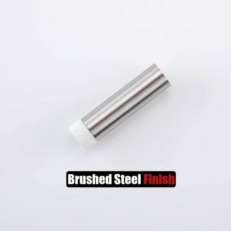 JQK Door Stopper, 2-7/8 Inch 304 Stainless Steel Sound Dampening