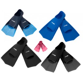 Aqua Speed High Tech Short Training Fins Swimming Training Short Fins Diving Fins Sizes 33-48, Colour: Black/07, Sizes: 39/40