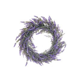 IH Casa Decor Artificial Lavender Wreath