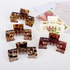 Hat Hair Claw Clips for Women, Square Claw Clips for