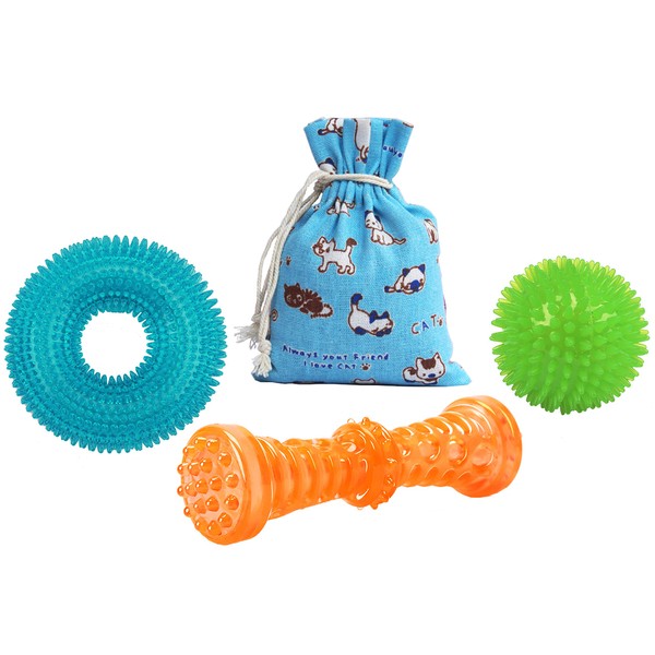 Ycozy 3 Pack Dog Squeaky Toys for Medium/Large Dogs Aggressive