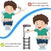 Toilet Paper Holder Stand with Shelf, Free Standing Toilet Tissue