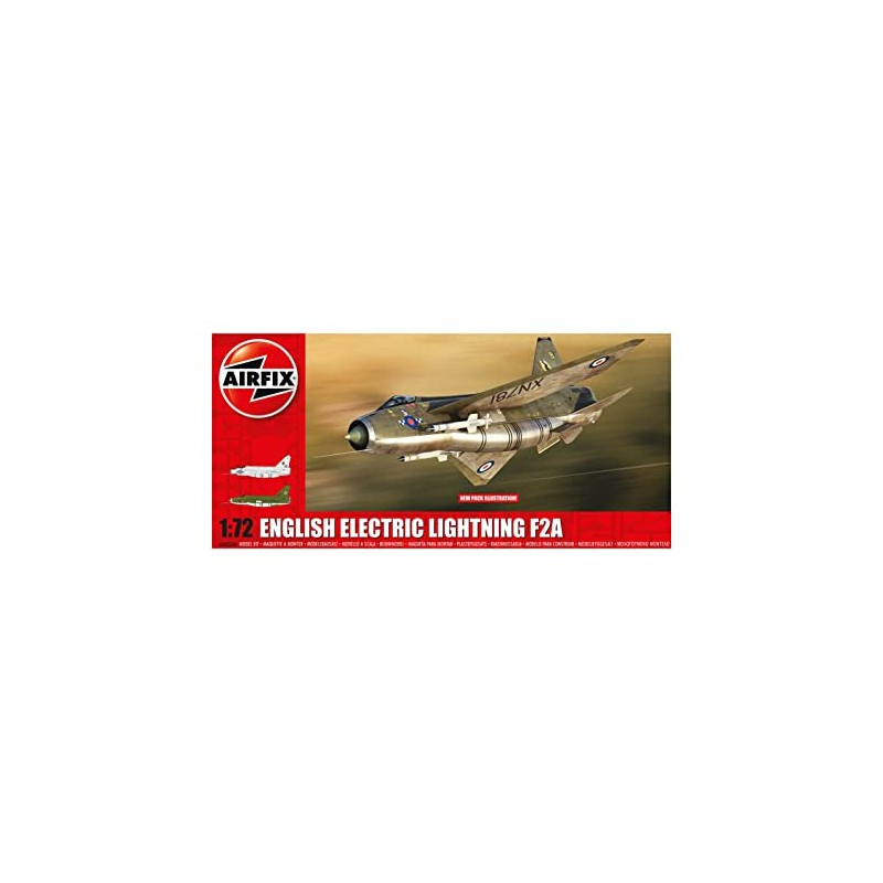 Airfix 1/72 British Air Force English Electric Lightning F2A Plastic
