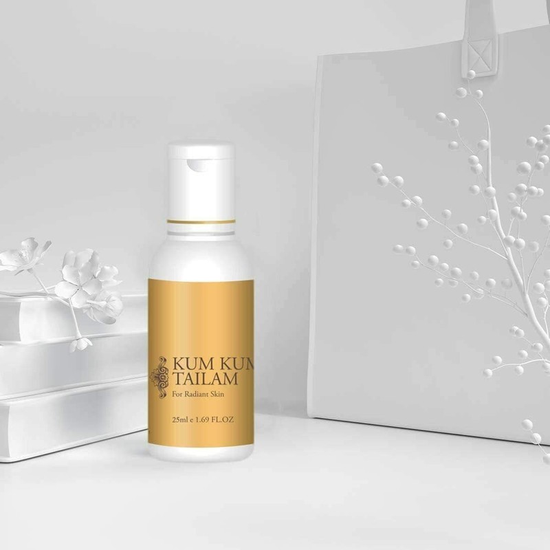 Vasu Kumkumadi Tailam 100% Ayurvedic - controls Acne, Rosacea, Pimples