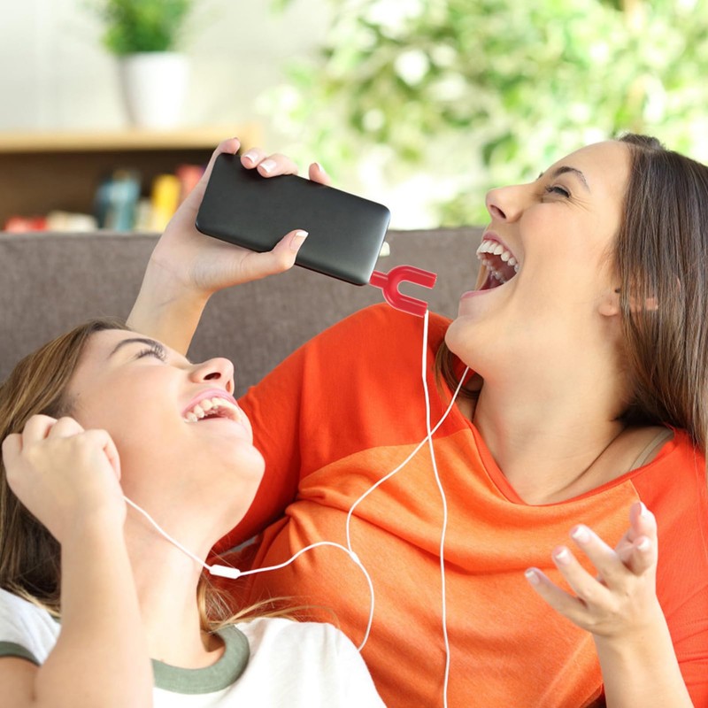 CAXUSD 5sets Professional Headset Splitter 1 to 2 Headphone Adapter