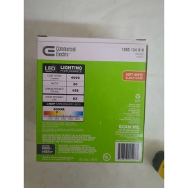 Commercial Electric 30W Bronze Outdoor LED Bullet Flood Flag Light 4000 Lumens