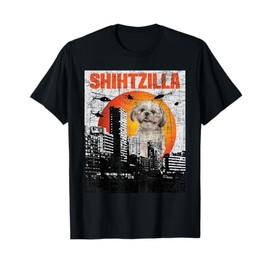 Shihtzilla - Shih Tzu Lover Animal Lover Dog Trainer Breeder T-Shirt