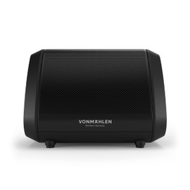 VONMÄHLEN Air Beats Mini Wireless Bluetooth Speaker with Distinctive Sound, Waterproof Music Box for 13 Hours of Music Enjoyment, Compatible with All Bluetooth-Enabled Devices (Black)
