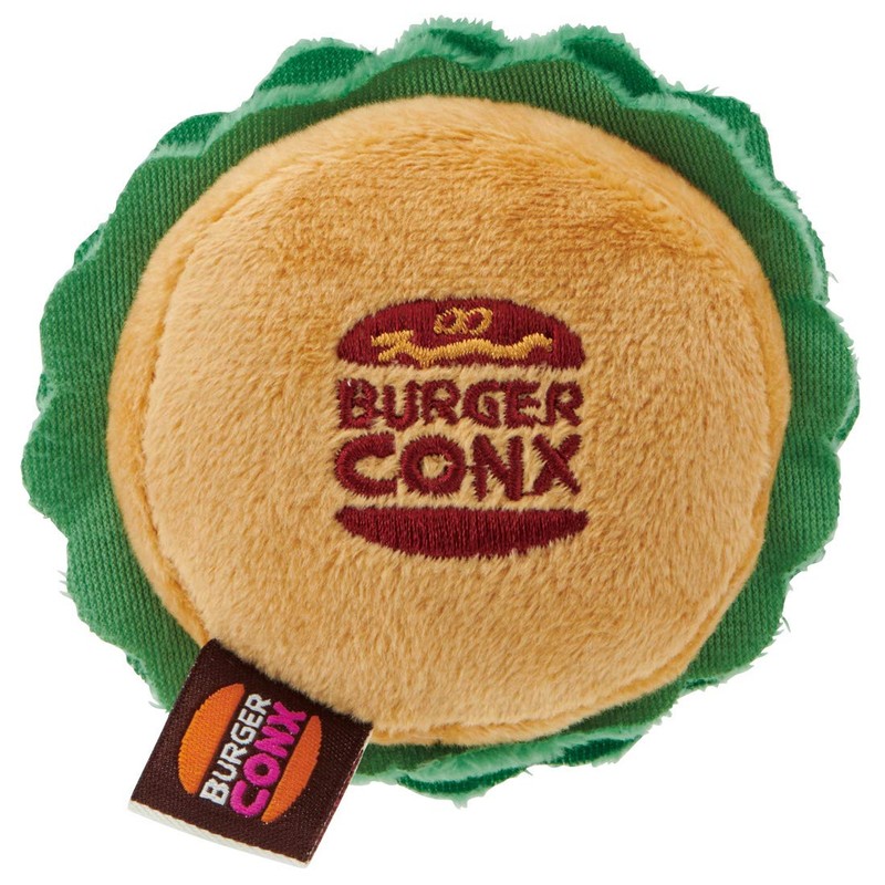 Skater BACH1 Burger Conx Mascot Keychain with Ball Chain