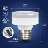 Xtricity LED Closet Puck Light Bulb, Dimmable, Flat Light bulb11W