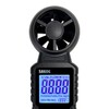 TiardeyAnemometer Hochpräzises Windgeschwindigkeitsmessgerät 3 In 1 Hand Digital Anemometer Zur